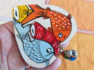 Folk art Handmade necklace