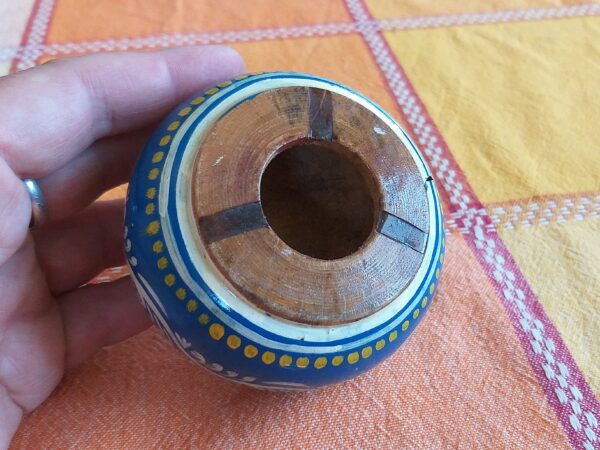 Indian Ashtray: Handmade Wooden Home Accessory - Collectable Traditional Art - Image 9