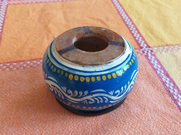 Indian Ashtray: Handmade Wooden Home Accessory - Collectable Traditional Art - Image 5