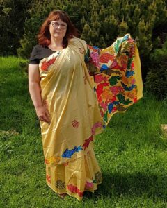 Beautiful saree art