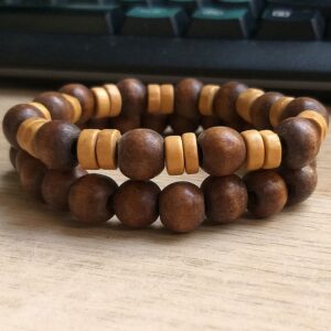 African Ebony Bracelets: Handmade Matching Jewelry - Casual Everyday Wear